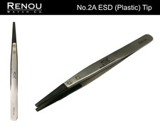 Watchmaker Tweezer, Flat Tip