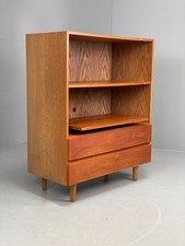 Vintage oak record unit danish - oak,