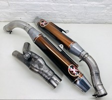 YAMAHA YZF R1 5VY 2004-2006 IXIL Xtrem Stainless Half Exhaust System Silencers