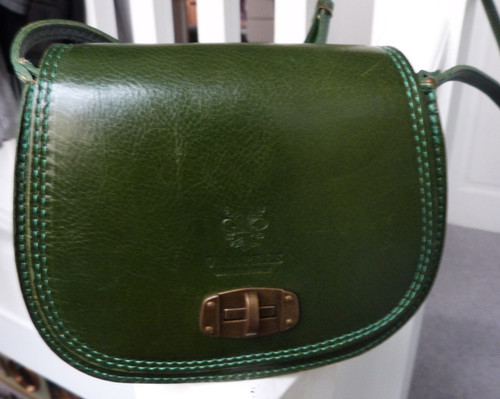 Ladies green italian leather - ladies,