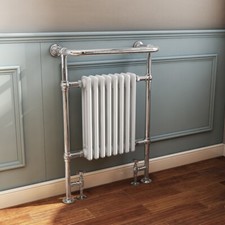 Bathroom Victorian Heated Towel Rail Traditional Column Designer Radiator