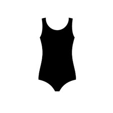 Girls Ballet Leotard Black