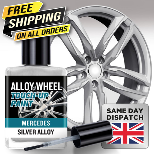 Mercedes silver alloy - touch, up