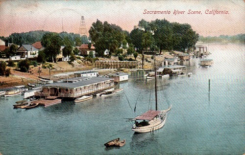 Sacramento calif postcard - calif.,