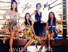 GINA TORRES, MORENA BACCARIN,JEWEL STAITE,FIREFLY REPRINT SIGNED PHOTO 8"X11".#7