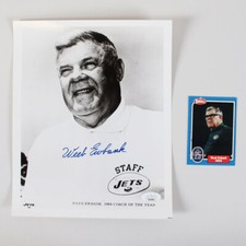 Weeb Ewbank Signed Photo &