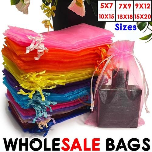 500pcs organza gift bags - organza,