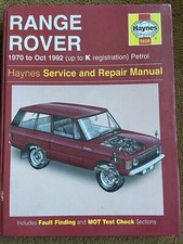 Range Rover  Workshop