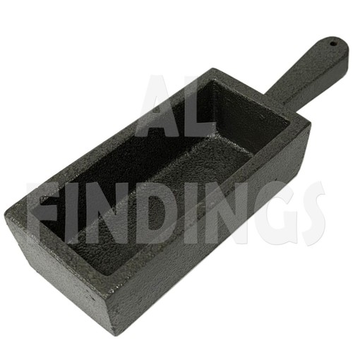 Cast iron ingot mould 200oz - iron,