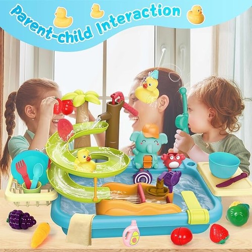 Kitchen sink toy with - 4-in-1,