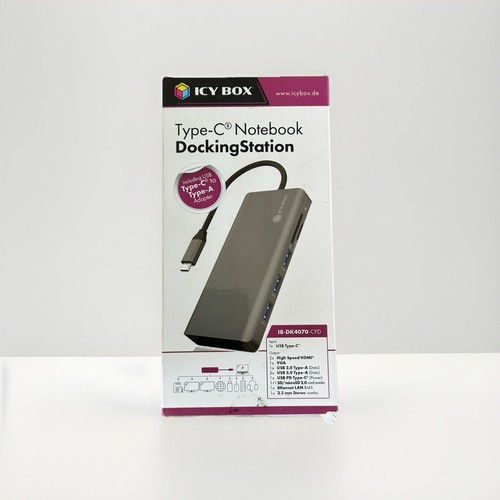 Used once icy box usb - once@, usb-c