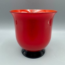 Venini vase model 1930s red