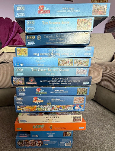 Gibsons 1000 piece jigsaw - gibsons,
