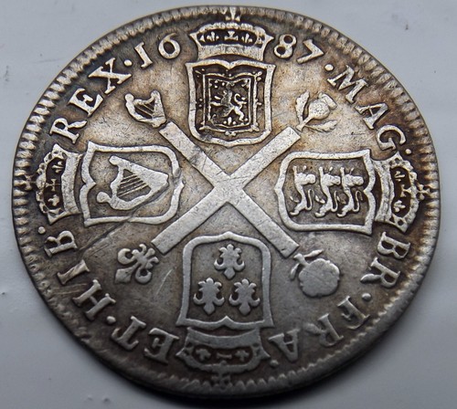 Scarce good scottish james vii - scottish,