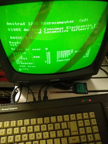 Boxed amstrad green - boxed,