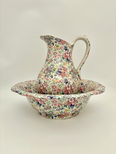 Vintage chintz floral - vintage, co