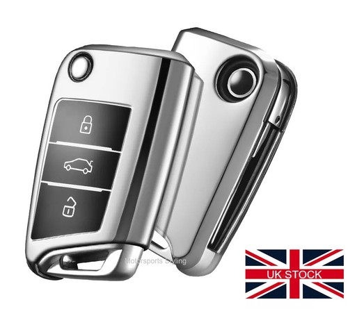 Chrome silver key cover for - silver,
