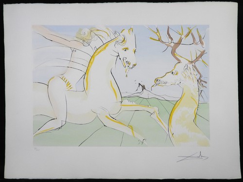 Salvador dali etching - dali, le