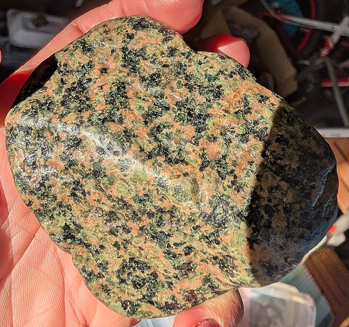 Welsh granite erratic pink - welsh,