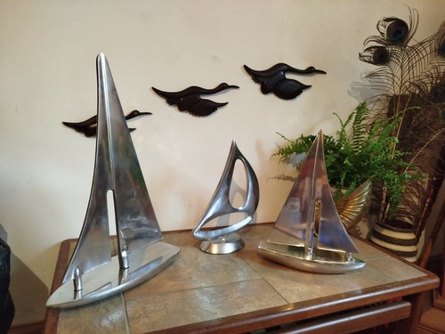 Trio silver tone sailing - trio,