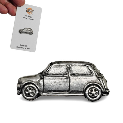 Mini classic car - car, badge