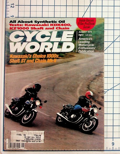 Cycle world magazine august - magazine,