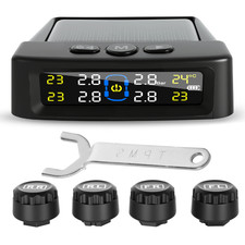Solar Tyre Pressure LCD Car