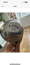 CALLAWAY Driver 10°, Big Bertha War Bird, Steel Head, Boron Graphite Shaft FF RH