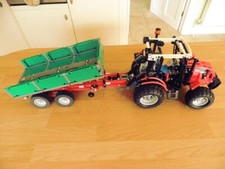 Lego Technic 8063 - Tractor & Trailer - complete with instructions.