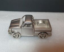 Pickup Truck Ornament Silver Colour Heavy Small Pick Up Truck