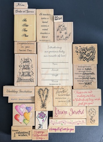 Wooden block rubber - wooden,