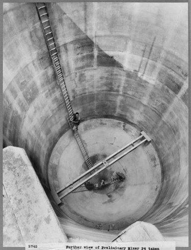 Looking down into - , preliminary