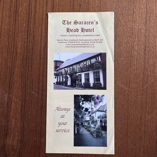 The saracen head hotel - head,