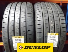 2x 255/35 R20 Dunlop SP Sport