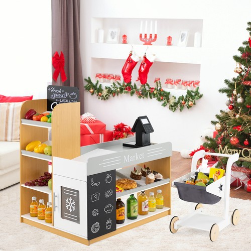 Pretend play grocery store - store, set