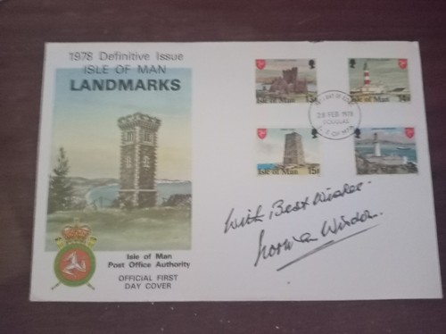 Norman wisdom signed first - signed, day