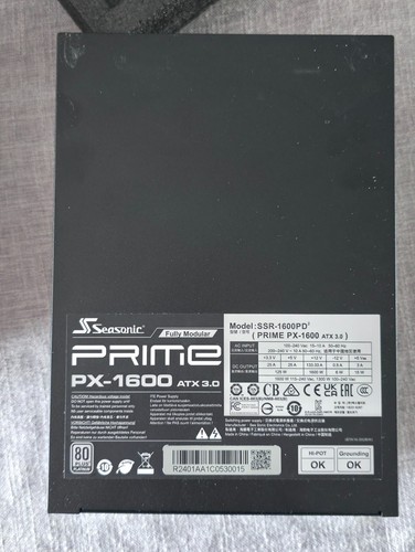 Seasonic prime 1600 1600w - seasonic,