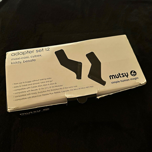 Mutsy pushchair car seat - pushchair,