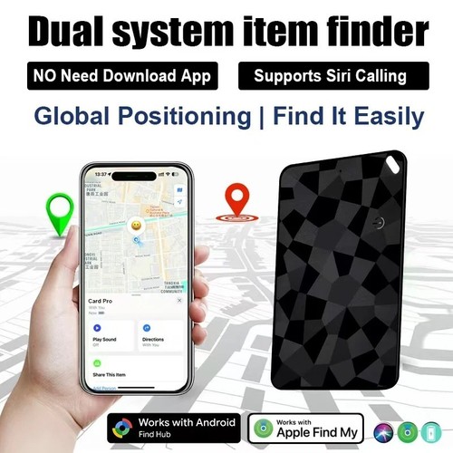 Smart wallet tracker card - tracker,