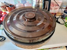 VTG.1970 S EKCO HOSTESS CAROUSEL FOOD WARMER.LAZY SUSAN STYLE