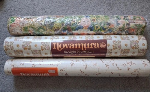 Wallpaper rolls vintage - x,