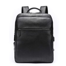 Mens Real Leather Backpack
