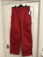 Mascot Pro Work Trousers Brand New With Tags Red Size 31.5”