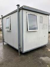 Used 12’X 9’6”plastisol Steel Portable Building Security Site Office Cabin