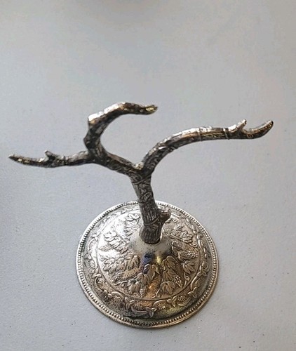 Vintage metal jewelry tree - vintage,