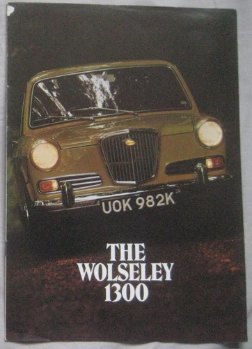 1971 wolseley 1300 brochure - 1971,