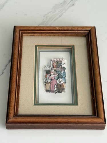 Anton pieck shadow box - 3d,