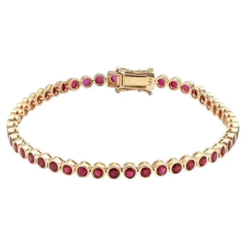 Natural ruby tennis - ruby,