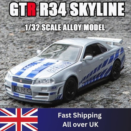 Nissan skyline gtr r34 - nissan, 1/32