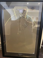 Ian poulter signed golf shirt - signed,